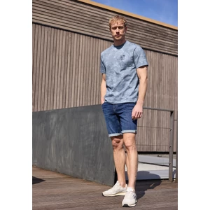 Kép 3/6 - Póló - Allover printed T-Shirt w. emb - 2605