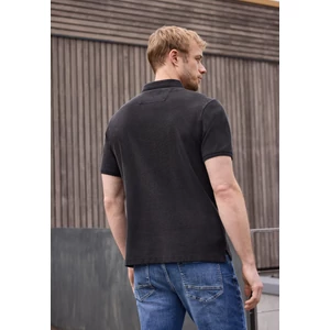 Kép 2/6 - Póló - structured Polo T-Shirt, washe - 2605