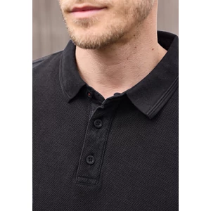 Kép 6/6 - Póló - structured Polo T-Shirt, washe - 2605