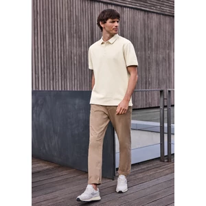 Kép 3/6 - Póló - structured Polo T-Shirt, washe - 2605