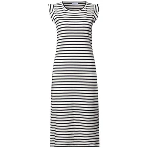 Kép 3/6 - Ruha - strFped Jersey Dress w. ruffle - 2606