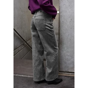 Kép 3/6 - Nadrág - Studio Style Wide Leg,mw,black 2510 WS02