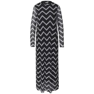 Kép 4/5 - OTLT Ruha - Mesh Plissee Dress AOP 2511 WS02