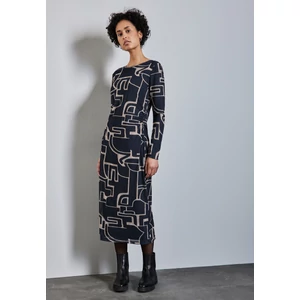 Kép 1/5 - OTLT Ruha - Mesh Dress_AOP 2501