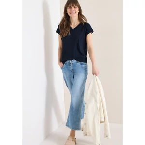 Kép 3/7 - Ing - Solid V-Neck Shirt - 2604