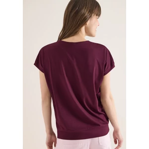 Kép 2/7 - Ing - Solid V-Neck Shirt - 2604
