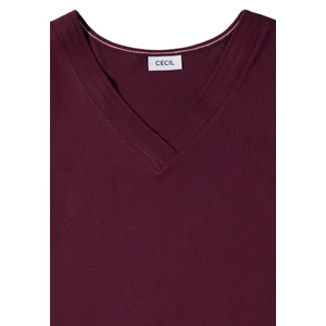 Kép 5/7 - Ing - Solid V-Neck Shirt - 2604