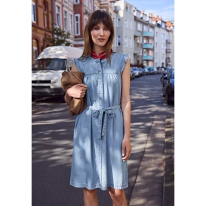 Kép 5/6 - Ruha - SE_washed sleevless Dress - 2605