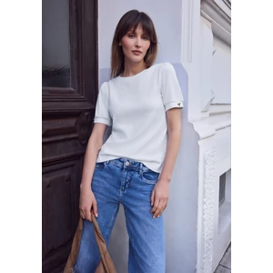 Kép 7/7 - Póló - LTD_Studio_rib shirt w.deco bu - 26FS