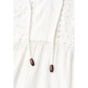 Kép 5/7 - Blúz-Ing - SE_Crinkled tunic blouse w emb - 2605