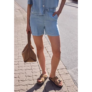 Kép 6/7 - Nadrág - SE_Washed Paperbag Shorts HW - 2605