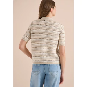 Kép 2/7 - Sweat - EOS_Structure stripe Polo Card - 2606