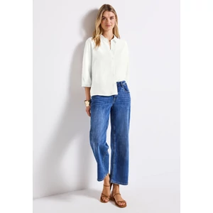 Kép 4/6 - Blúz - Buttoned shirtcollar blouse w 2506