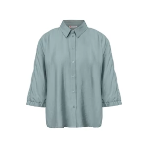 Kép 5/6 - Blúz - Buttoned shirtcollar blouse w 2506