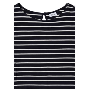 Kép 5/7 - Ruha - Jersey Sleeveless Stripe Dress - 2607