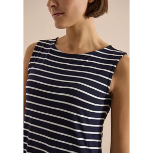 Kép 6/7 - Ruha - Jersey Sleeveless Stripe Dress - 2607