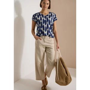 Kép 1/6 - Ing - TOS AOP Lace Shoulder T-Shirt - 26HW