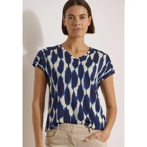 Kép 3/6 - Ing - TOS AOP Lace Shoulder T-Shirt - 26HW
