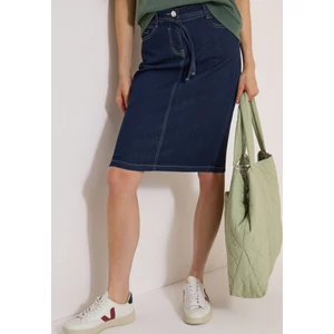 Kép 3/7 - Szoknya - Style Denim Skirt MIDI Rinsed - 2607
