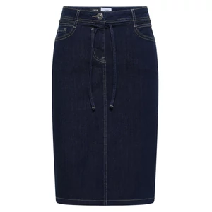 Kép 4/7 - Szoknya - Style Denim Skirt MIDI Rinsed - 2607