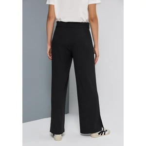 Kép 3/6 - Nadrág - Studio_Wide Leg Rib Jersey Sli 2507