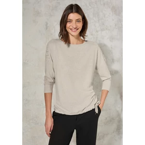 Kép 1/6 - Ing - Solid Cosy Gathered T-Shirt 2411