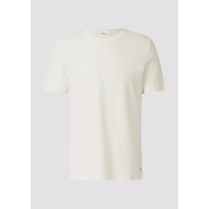 Kép 4/5 - Póló - Structured cotton blend T-shirt 2601