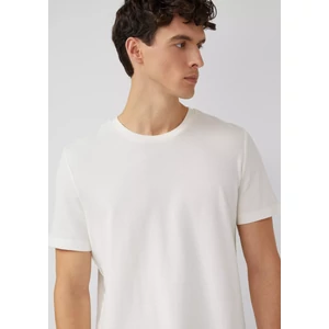 Kép 5/5 - Póló - Structured cotton blend T-shirt 2601
