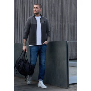 Kép 1/6 - Dzseki/Zakó Indoor - Sweat troyerjacket with colour 2601