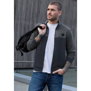 Kép 4/6 - Dzseki/Zakó Indoor - Sweat troyerjacket with colour 2601
