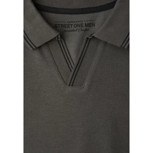 Kép 6/6 - Póló - LOS open collar structured pol 2601