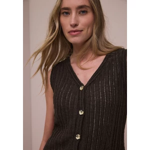 Kép 6/7 - Ing - knit look v-neck vest - 2604