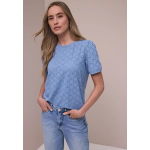 Kép 1/7 - Ing - shirt w.cut out lace and puff - 2604