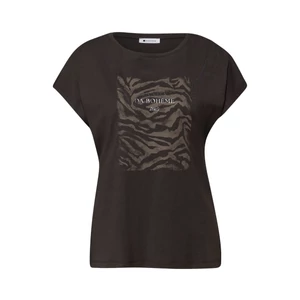 Kép 4/6 - Ing - partprint shirt w.dropped shou - 2604