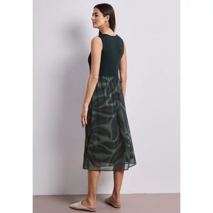 Kép 2/5 - Ruha - LTD QR Mat Mix Chiffon Dress_A - 26FS
