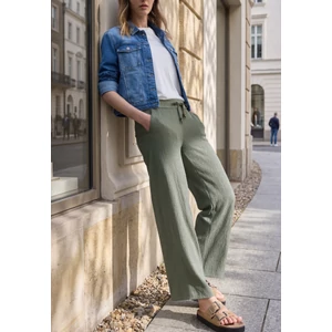 Kép 3/6 - Nadrág - LTD QR_Studio_Wide Leg MW Crin - 26FS