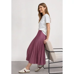 Kép 6/7 - Szoknya - Midi skirt Plissée_solid - 2607