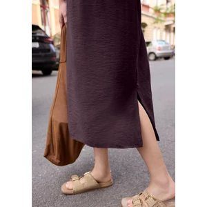 Kép 6/6 - Ruha - Studio_Mat Mix Dress_solid - 2607