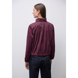 Kép 3/6 - Blézer és dzseki indoor - EOS_Velours short zipper jacke 2510 WS02