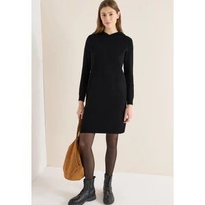 Kép 1/6 - OTLT Ruha - Lurex hoody dress 2511 WS02