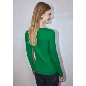 Kép 3/6 - Póló - LTD QR_Studio_rib shirt w.fron 2511 WS02