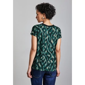 Kép 3/6 - Ing - printed mat-mix shirt w.rib co 2502