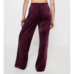 Kép 2/2 - Nadrág - Sensual Velour Wide Leg Trousers