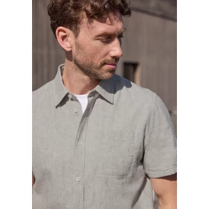 Kép 7/7 - ING - 2 tone cotton linen shortsleev - 2604