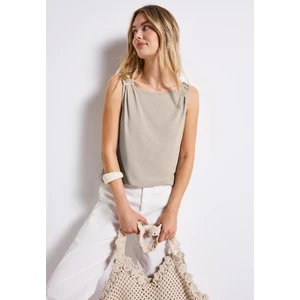 Kép 1/6 - Ing - silk look top w.shoulder detai 2506