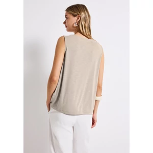 Kép 3/6 - Ing - silk look top w.shoulder detai 2506
