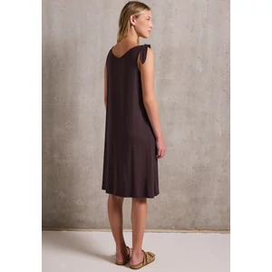 Kép 3/6 - Ruha - Jersey Dress w. Knot detail_so 2506