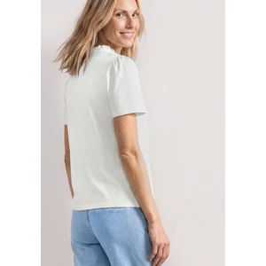 Kép 2/6 - Ing - frill neck shirt w.puff sleeve - 2607