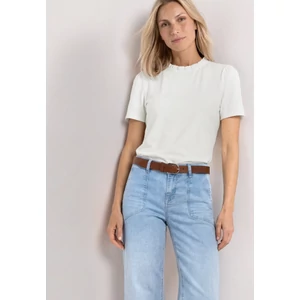 Kép 6/6 - Ing - frill neck shirt w.puff sleeve - 2607