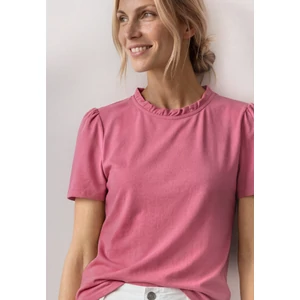 Kép 6/6 - Ing - frill neck shirt w.puff sleeve - 2607